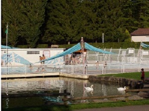 lac cygnes piscine